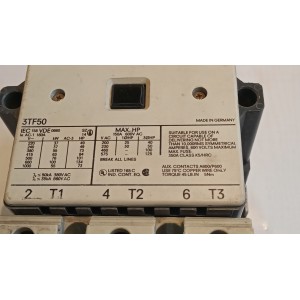Контактор Siemens 3TF50 Контактор Siemens 3TF50