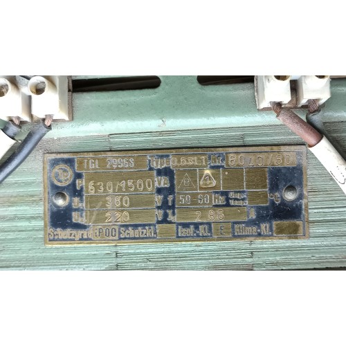 Трансформатор 0.63 LT (управление)